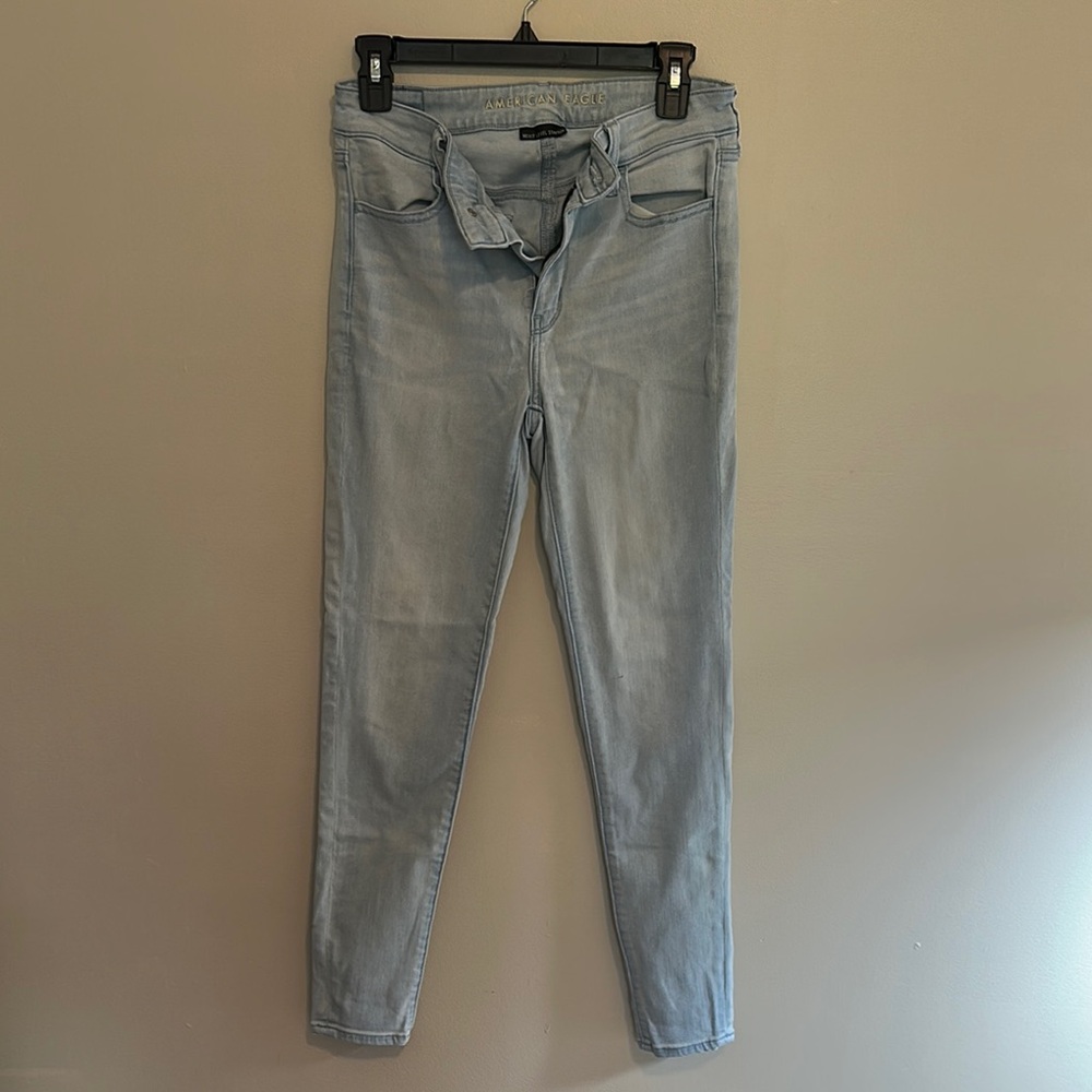 American Eagle Outfitters Blue Skinny Jeans